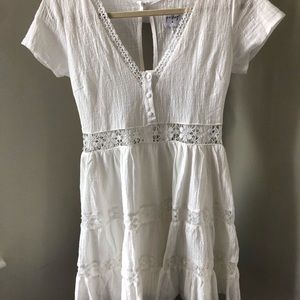 Princess Polly White Sun Dress